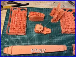 3D Printed 1/200 Italian Skyhawk Aircraft Carrier Excluding the hull Model Kit