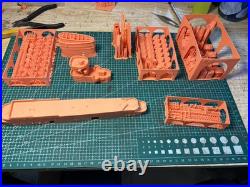 3D Printed 1/200 Italian Skyhawk Aircraft Carrier Excluding the hull Model Kit
