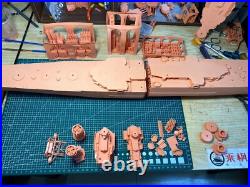 3D Printed 1/200 USS Helena (CL-50) Brooklyn class light cruiser (full hull)