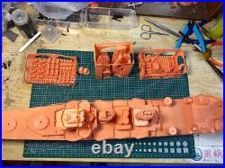 3D Printed 1/200 USS New Orleans (CA-32) Cruiser (full hull)