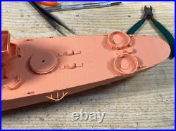 3D Printed 1/200 USS New Orleans (CA-32) Cruiser (full hull)