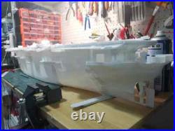 3D Printed 1/200 WWII U. S. Borg Class Escort Aircraft Carrier Model Kit 41.3 in