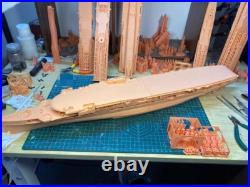3D Printed 1/350 British Navy HMS Furious Aircraft Carrier Unpainted Model Kit 3D Printed 1/350 British Navy HMS Furious Aircraft Carrier Unpainted Model Kit