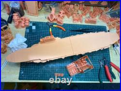 3D Printed 1/350 French Navy Aircraft Carrier Béarn Unpainted Model Kit 3D Printed 1/350 French Navy Aircraft Carrier Béarn Unpainted Model Kit