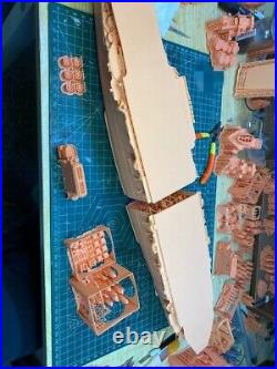 3D Printed 1/350 French Navy Aircraft Carrier Béarn Unpainted Model Kit 3D Printed 1/350 French Navy Aircraft Carrier Béarn Unpainted Model Kit
