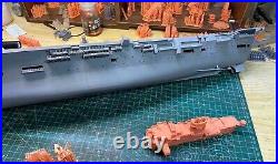 3D Printed 1/350 HMS Ark Royal R09 Aircraft Carrier (full hull)