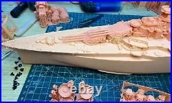 3D Printed 1/350 USS California BB-44 Battleship 1944/1945 (full hull)