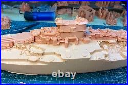 3D Printed 1/350 USS California BB-44 Battleship 1944/1945 (full hull)