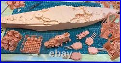 3D Printed 1/350 USS California BB-44 Battleship 1944/1945 (full hull)