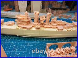 3D Printed 1/350 USS Helena (CL-50) Brooklyn class light cruiser (full hull)