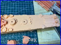 3D Printed 1/350 USS Helena (CL-50) Brooklyn class light cruiser (full hull)