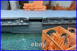 3D Printed 1/350 USS Midway CV-41 Aircraft Carrier 1945 (full hull)