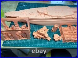 3D Printed 1/350 WWI USS Pennsylvania Battleship (full hull) Unpainted model kit 3D Printed 1/350 WWI USS Pennsylvania Battleship (full hull) Unpainted model kit