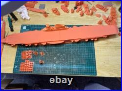 3D Printed 1/350 WWII Italian Navy RM Aquila Aircraft Carrier Model Kit 3D Printed 1/350 WWII Italian Navy RM Aquila Aircraft Carrier Model Kit