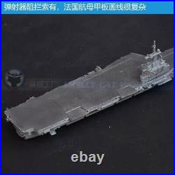 3D Printed 1/700/1250/2000 France Charles de Gaulle Aircraft Carrier Model Kit