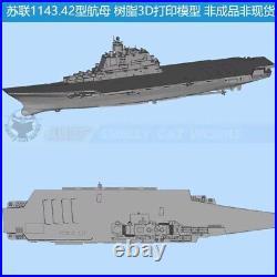 3D Printed 1/700/1250/2000 Soviet Union Kiev 1143.42 Aircraft Carrier Model Kit