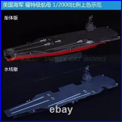 3D Printed 1/700/1250/2000 U. S. Navy Ford Class Aircraft Carrier CVN78 Model Kit