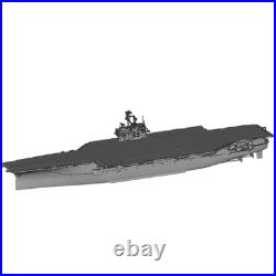 3D Printed 1/700/2000 USS Navy Forrestal Aircraft Carrier Model white resin Kit