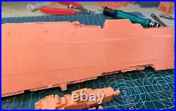 3D Printed 1/700 HMS Ark Royal R09 Aircraft Carrier (waterline/full hull)