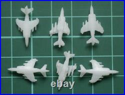 3D Printed 1/700 HTMS Chakri Naruebet Aircraft Carrier(AV-8 Harrier 6 pcs)