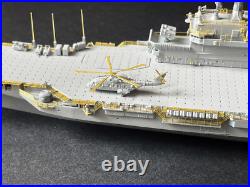 3D Printed 1/700 Italian Navy Garibaldi Aircraft Carrier Unpainted Model Kit