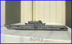 3D Printed 1/700 Italian Navy Garibaldi Aircraft Carrier Unpainted Model Kit