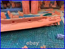 3D Printed 1/700 US Forrestal Aircraft Carriers (CVA-59) Unpainted Model Kit