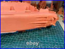 3D Printed 1/700 US Forrestal Aircraft Carriers (CVA-59) Unpainted Model Kit