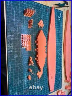3D Printed 1/700 USS Kearsarge Aircraft Carrier Unpainted Model Kit NEW