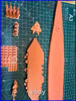 3D Printed 1/700 USS Kearsarge Aircraft Carrier Unpainted Model Kit NEW