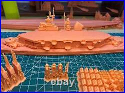 3D Printed 1/700 USS Kearsarge Aircraft Carrier Unpainted Model Kit NEW