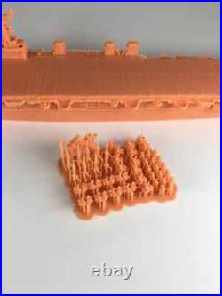 3D Printed 1/700 USS Saipan Aircraft carrier CVL-48 Unpainted Model Kit HOT