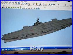 3D Printed 1/700 United States Aircraft Carrier Unpainted Model Kit NEW