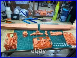 3D Printed kit 1/200 IJN Akizuki Destroyer (waterline/full hull)