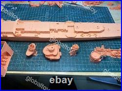 3D Printed kit 1/200 USS Fletcher class destroyer (full hull)