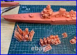 3D Printed kit 1/350 IJN Furutaka class cruiser (full hull)