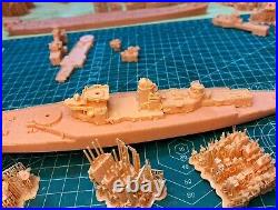 3D Printed kit 1/700 French Navy Dunkerque class battleship