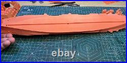 3D Printed kit 1/700 HMS Malta class aircraft carrier