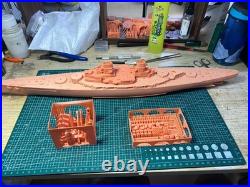 3D Printed kits 1/350 SMS Derfflinger class battlecruiser (full hull)