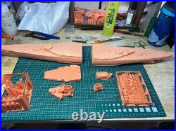 3D Printed kits 1/350 SMS Derfflinger class battlecruiser (full hull)