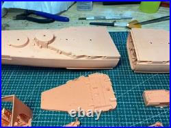 3D Printed kits 1/350 SMS Derfflinger class battlecruiser (full hull)