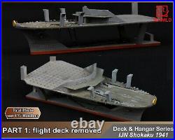 3D-WILD 1350 IJN Shokaku Aircraft Carrier Deck & Hangar Model Kit Full Set