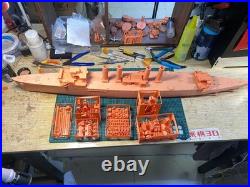 3D printed kits 1/200 USS Marblehead (CL-12) Omaha class Cruiser (full hull)
