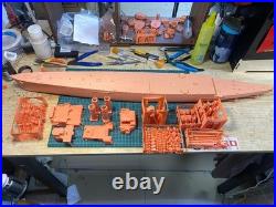 3D printed kits 1/200 USS Marblehead (CL-12) Omaha class Cruiser (full hull)