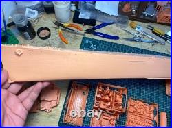 3D printed kits 1/200 USS Marblehead (CL-12) Omaha class Cruiser (full hull)