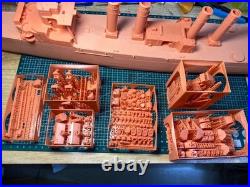3D printed kits 1/200 USS Marblehead (CL-12) Omaha class Cruiser (full hull)