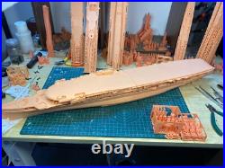 3D printed kits 1/350 HMS Furious aircraft carrier (full hull)
