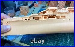 3D printed kits 1/350 HMS Furious aircraft carrier (full hull)