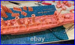 3d Printed 1/200 Imperial Russian/soviet Bogatyr Class Oleg Cruiser (full Hull)