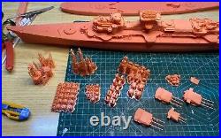 3d Printed 1/350 Germany Roon Class Heavy Cruiser (full Hull) New